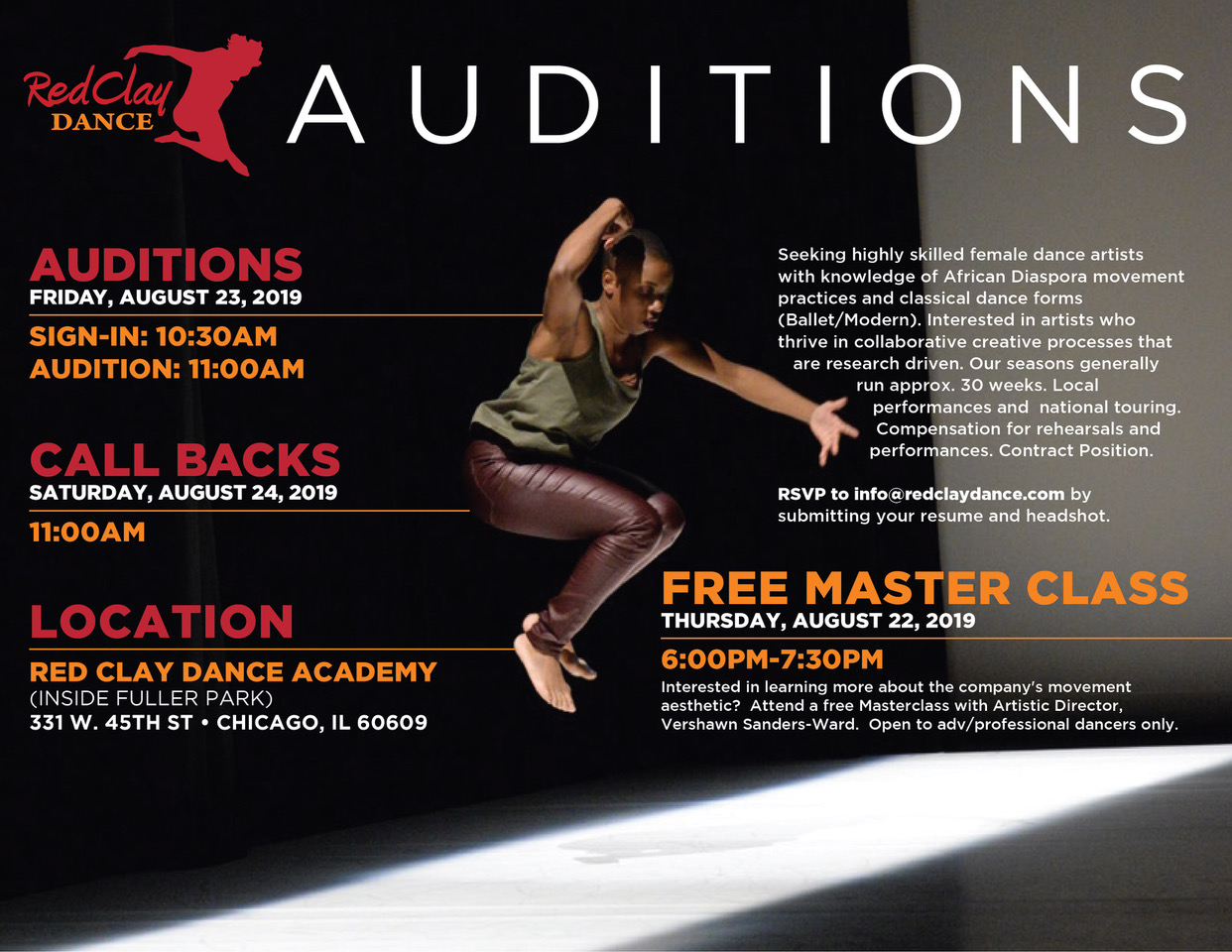 Company Auditions See Chicago Dance